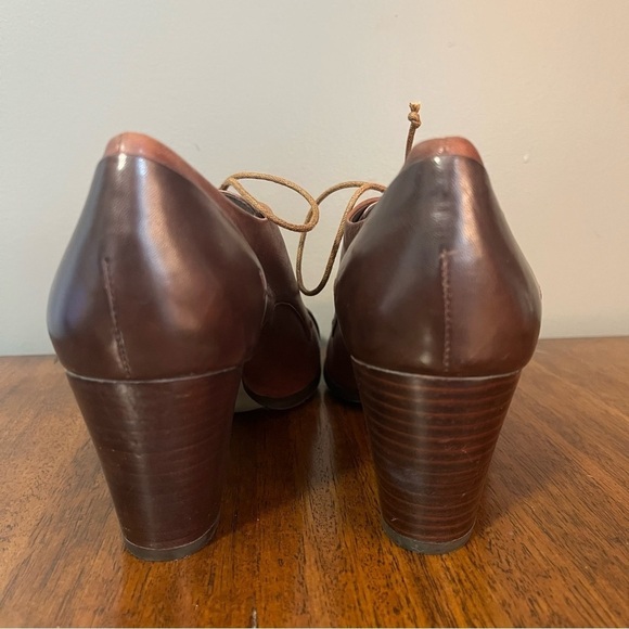 Everybody by Moda brown Leather Heeled Booties,  Comfort Shoes EU 37. - Picture 5 of 15